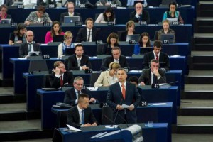 Viktor Orban in Parlamentul European